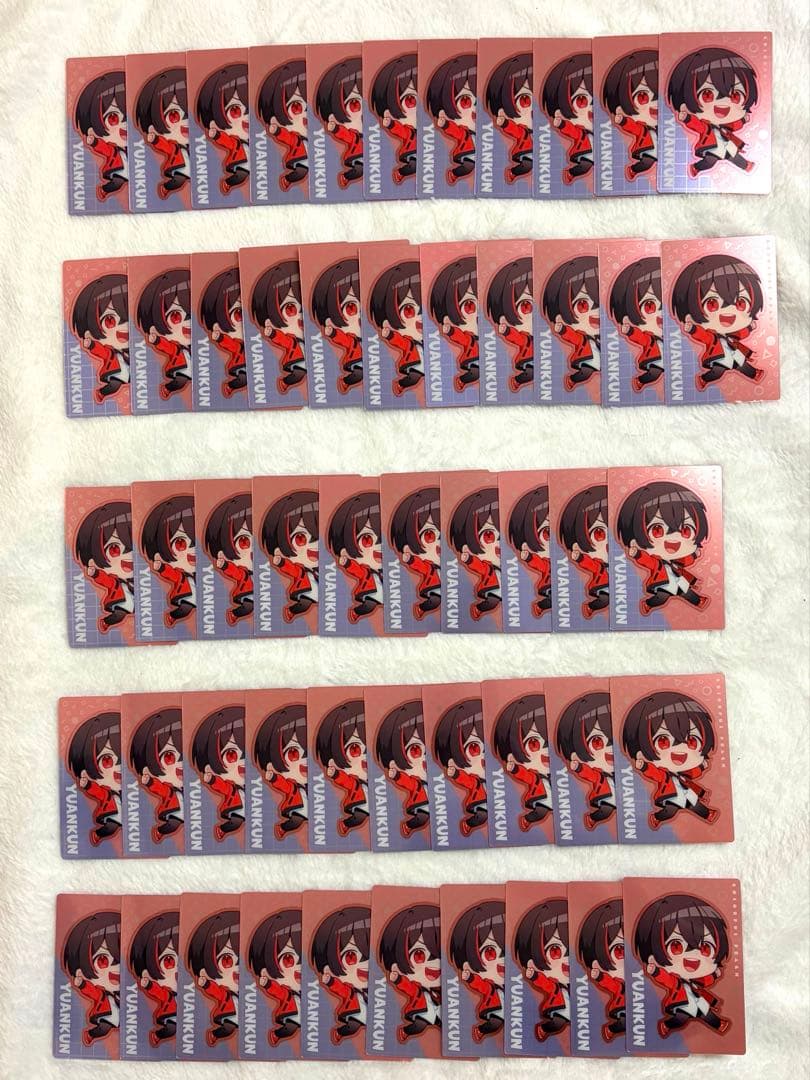 カラフルピーチ ウエハース1 ゆあんくん デフォ