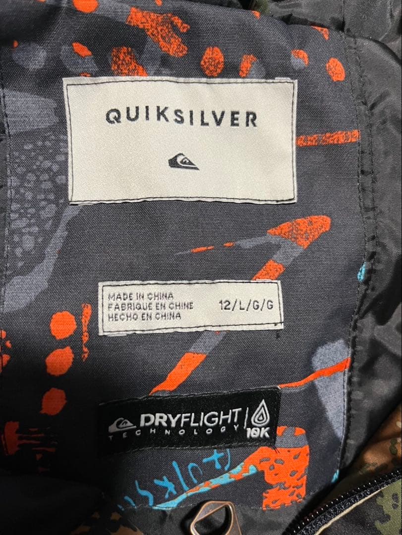 スノーボードウェア　ジュニア　150 QUICKSILVER & BURTON