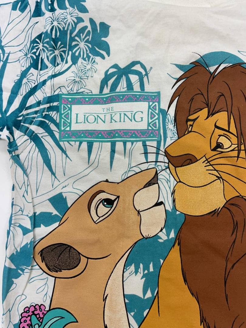 90s ディズニー The Lion King Tシャツ アニメ プロモーション