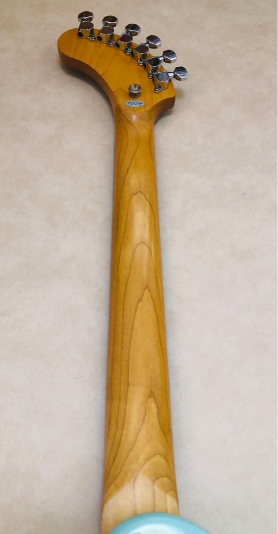 【超美品】ZO-3 ライトブルー アンプ内蔵ミニギター 専用ケース付 ぞーさん