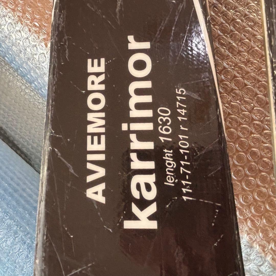 karrimor（カリマー）スキー板 163cm MARKER ビンディング付