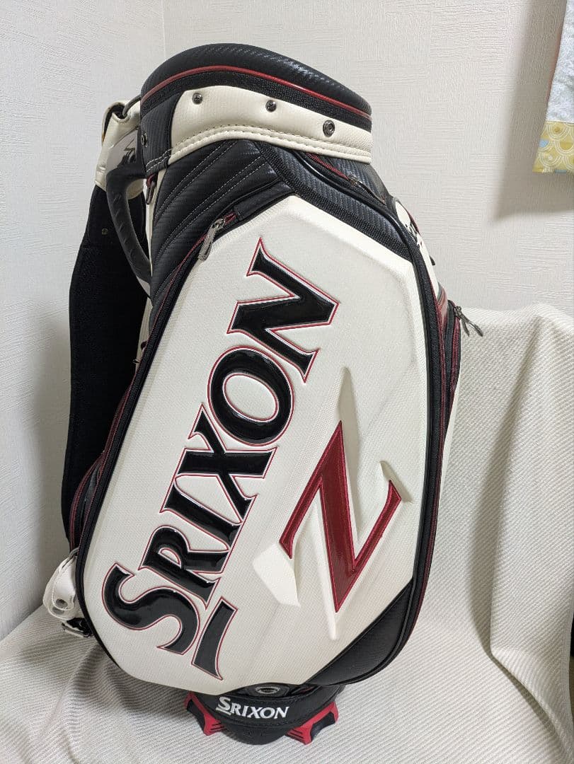 Srixon Z キャディバッグ ホワイト/ブラック