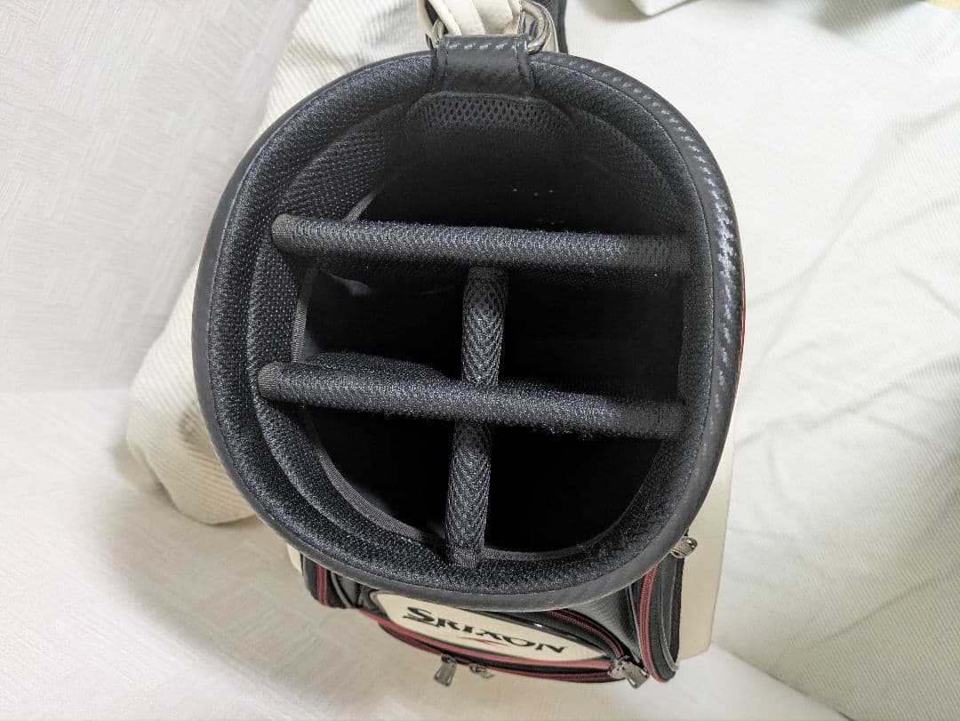 Srixon Z キャディバッグ ホワイト/ブラック