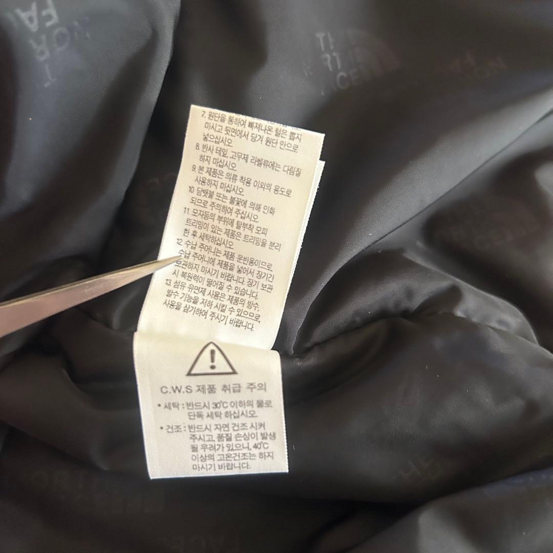 【希少】　ザノースフェイス 　ダウン　スキーウェア　キッズ　120 レッド