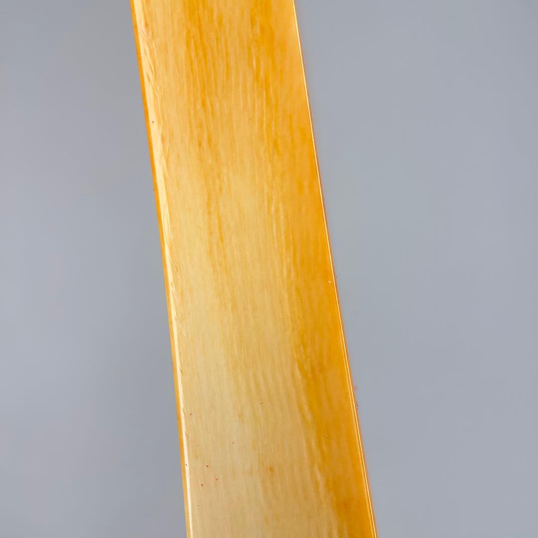 三味線バチ オレンジデザイン