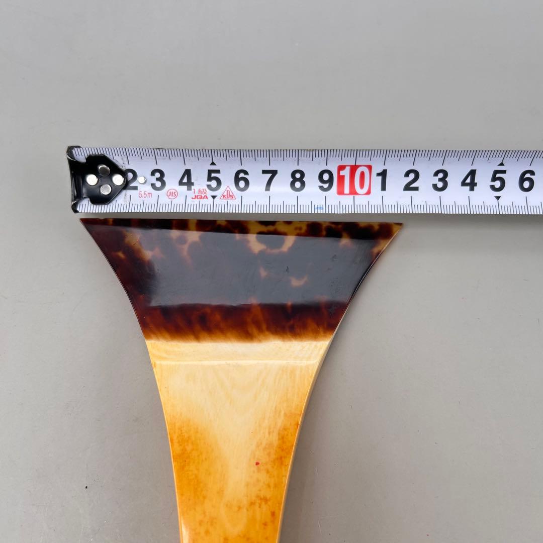 三味線バチ オレンジデザイン