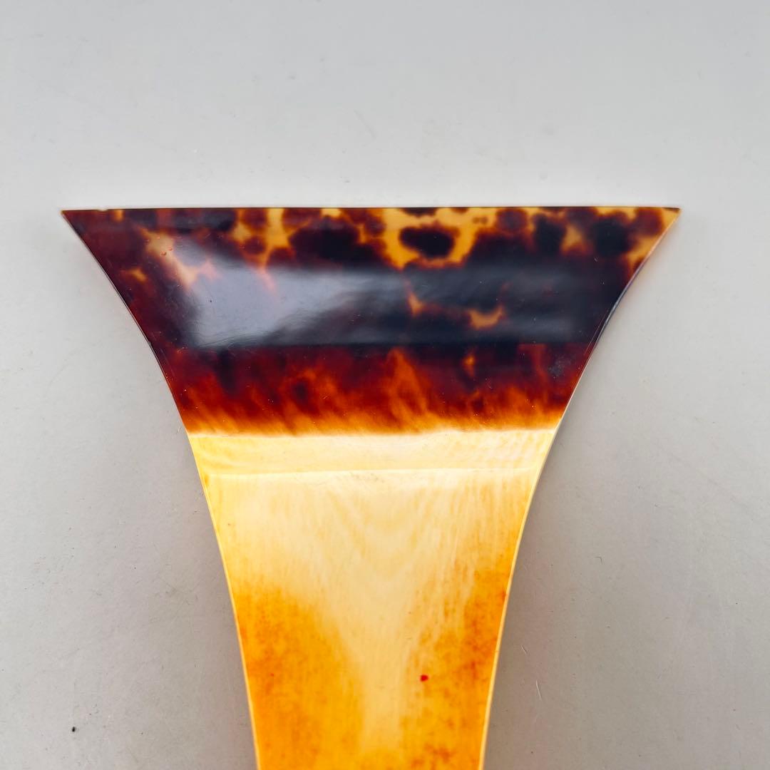 三味線バチ オレンジデザイン