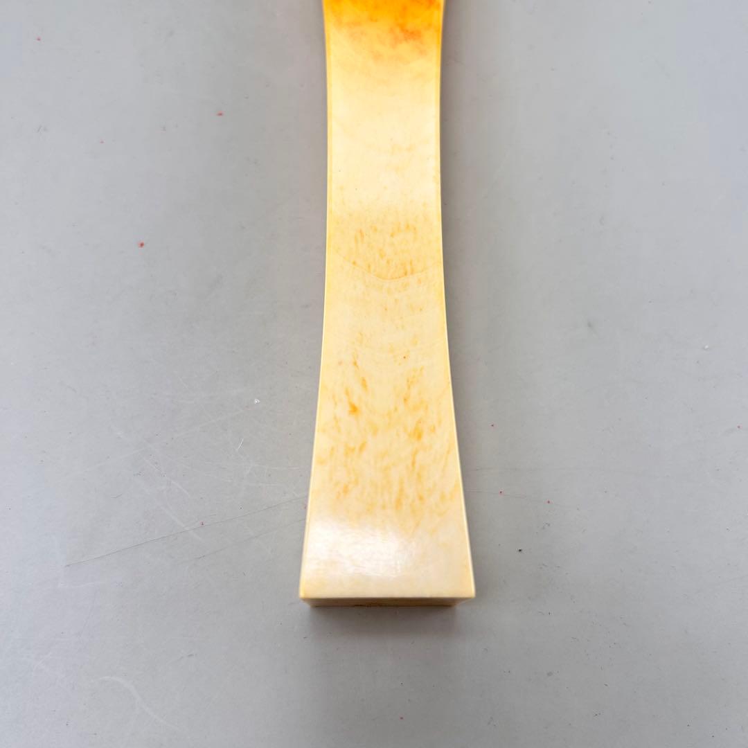 三味線バチ オレンジデザイン