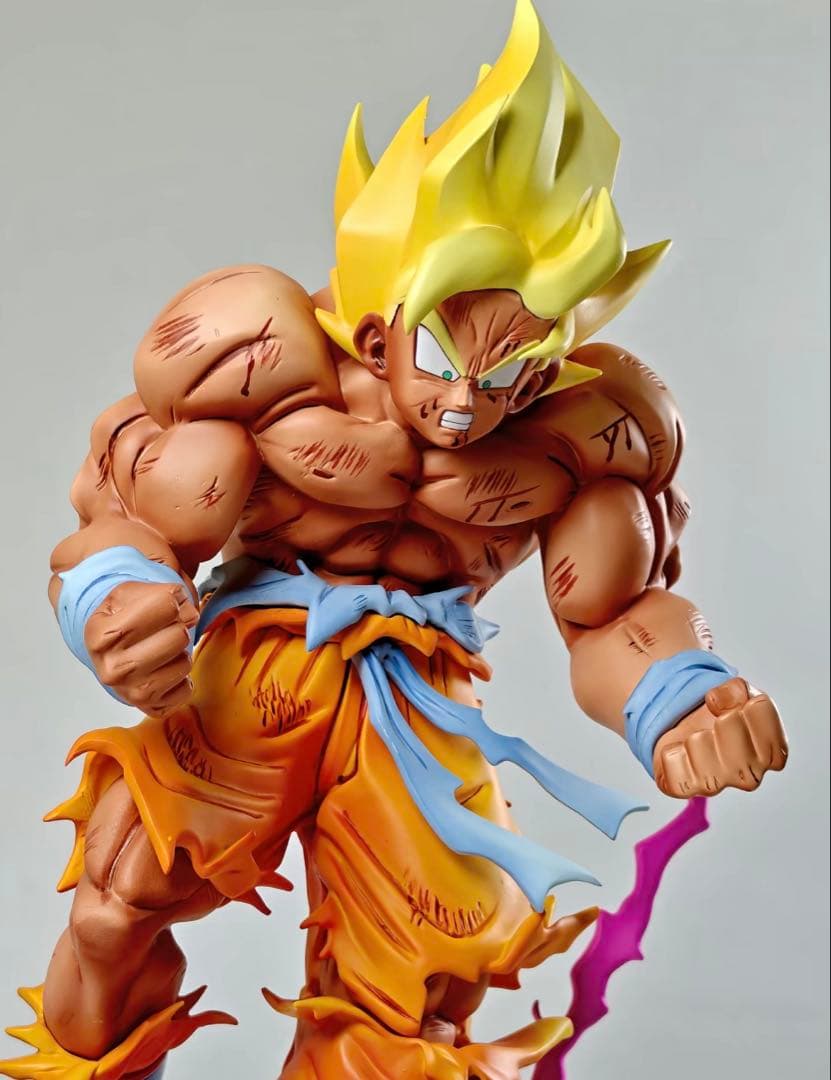 ドラゴンボールガレージキット　超サイヤ人 孫悟空　レジン スタチュー フィギュア