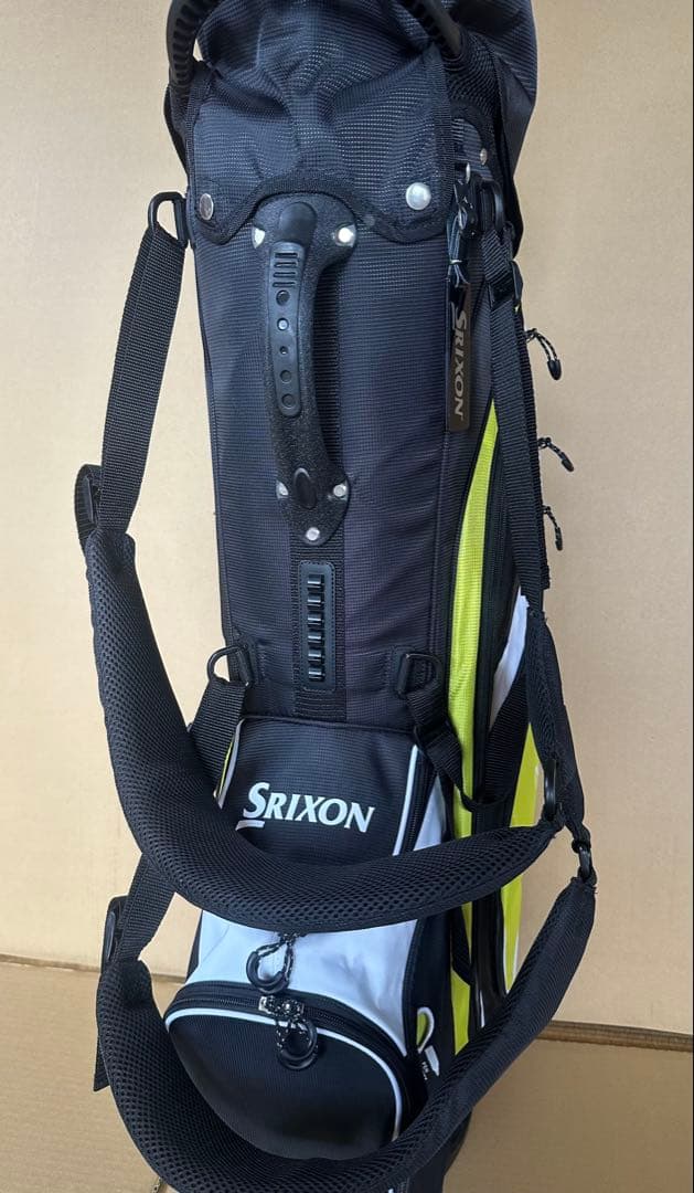 Srixon キャディバッグ 黒/黄