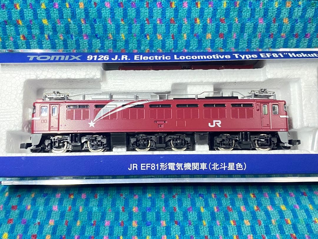 TOMIX トミックス　9126　JR EF81形 電気機関車(北斗星色)