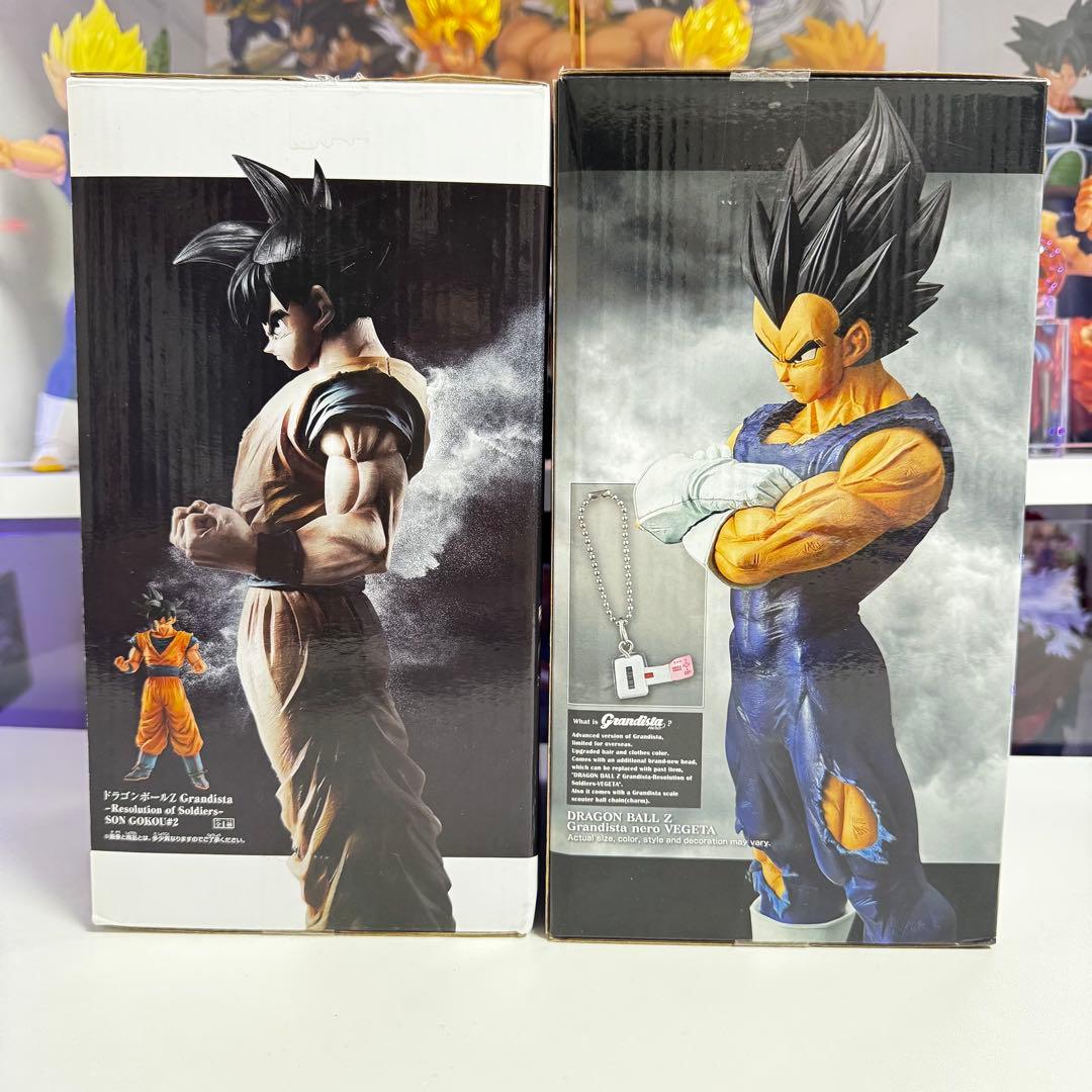ドラゴンボール フィギュア 孫悟空 ベジータ Grandista nero