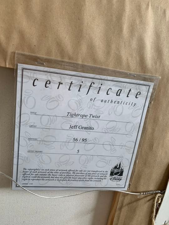 ホーンテッドマンション　絵　アート　ディズニー　レア　限定