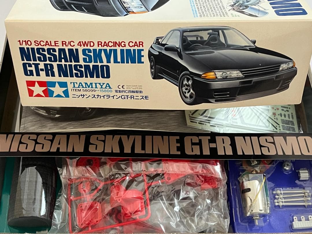 タミヤ 1/10 電動RC NISSAN SKYLINE GT-R NISMO