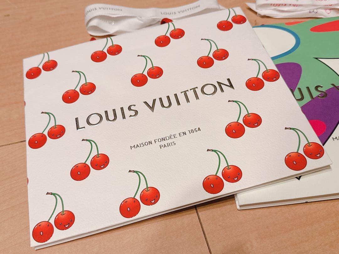 Louis vutton 村上隆 ショッパー 2枚セット