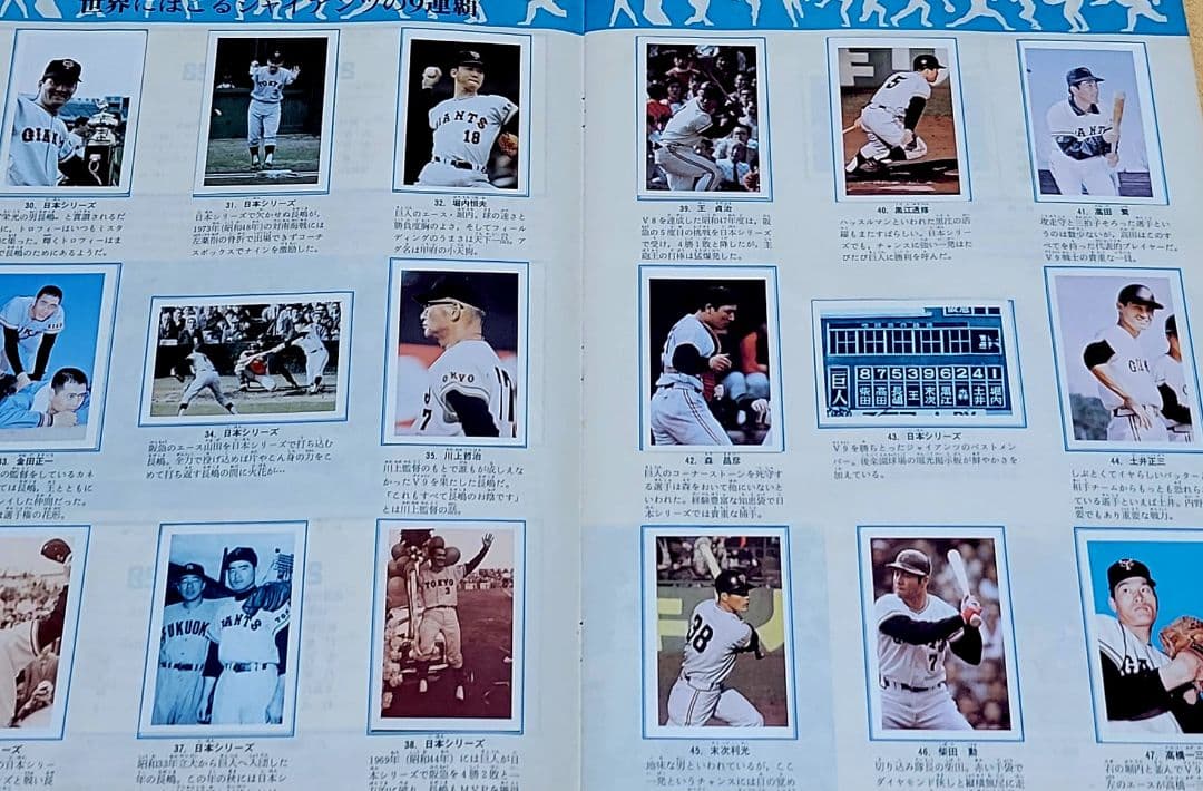 ベースボールカードブック　昭和50年