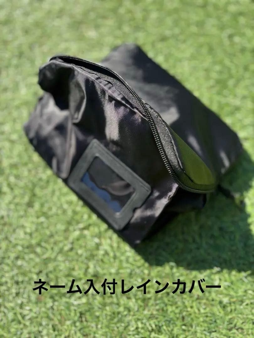 キャスター付　ゴルフバッグ　キャディバッグ　新品　グリーン　ブルー　KING