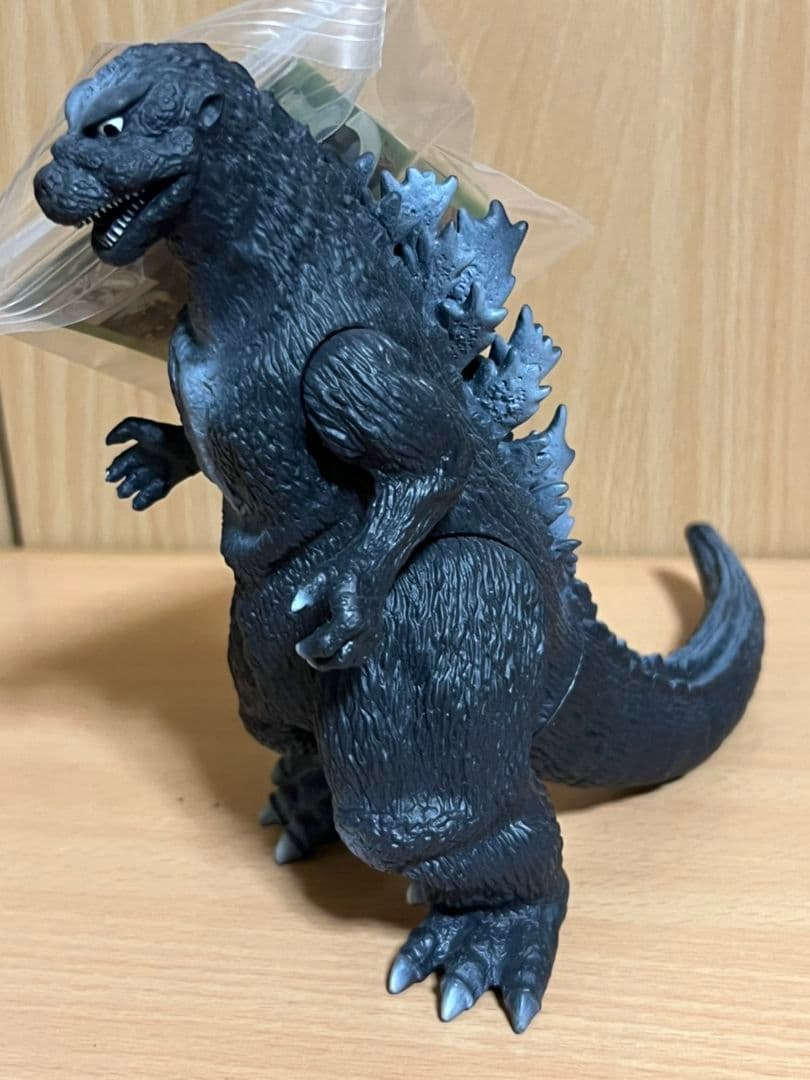 ☆バンダイソフビ東宝怪獣シリーズ☆初代ゴジラ1998タグ付き②