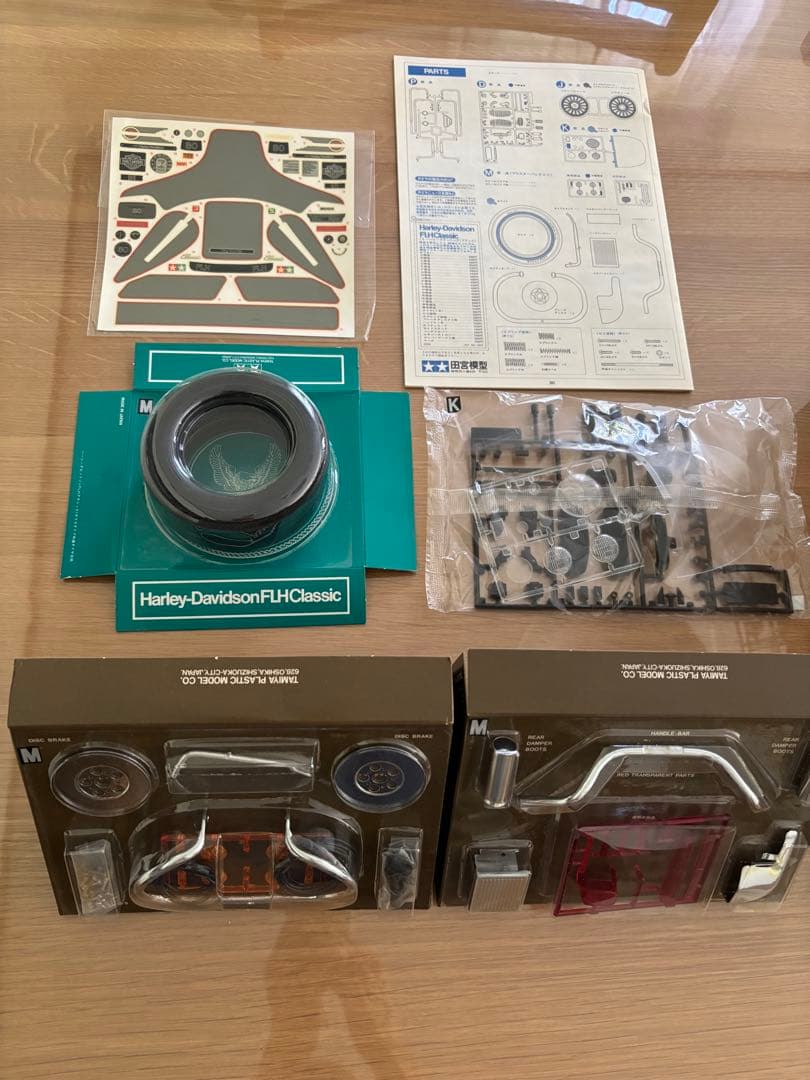 タミヤ1/6 ハーレダビットソン　ブラックスペシャル