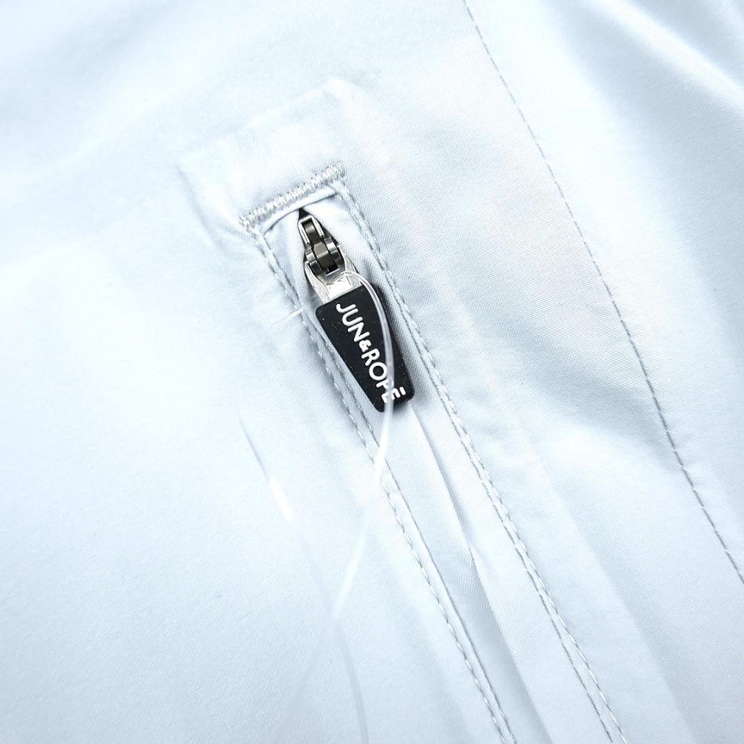 JUN&ROPE 【防水】【透湿】【耐水】ゴルフ レインウェア L ライトグレー