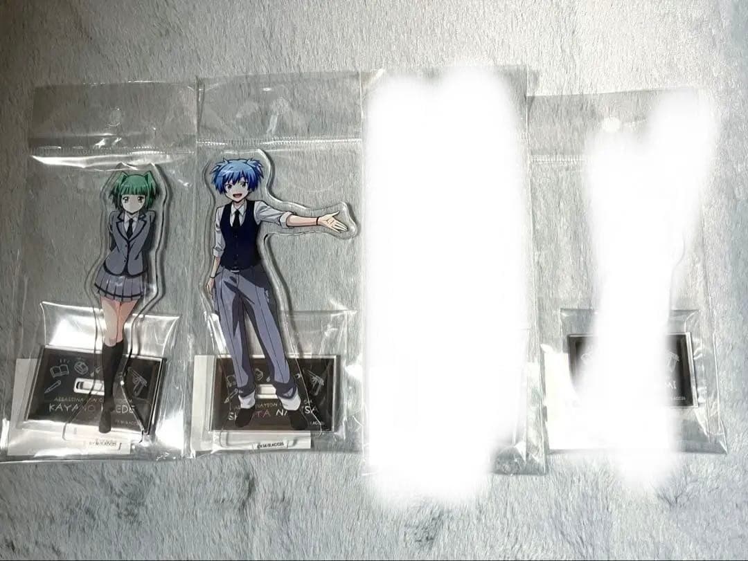 暗殺教室 赤羽業 奥田愛美　茅野カエデ　潮田渚　アクリルスタンド 10周年