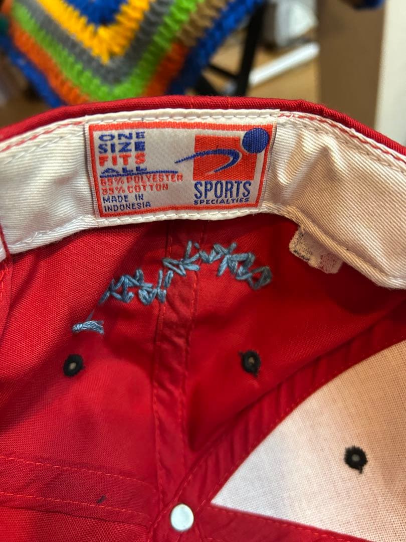 CHICAGO BULLS ビーズ装飾キャップ