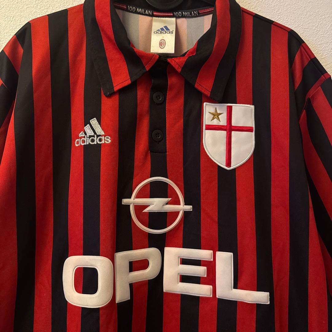 正規品 ACミラン adidas 100周年 ユニフォーム L