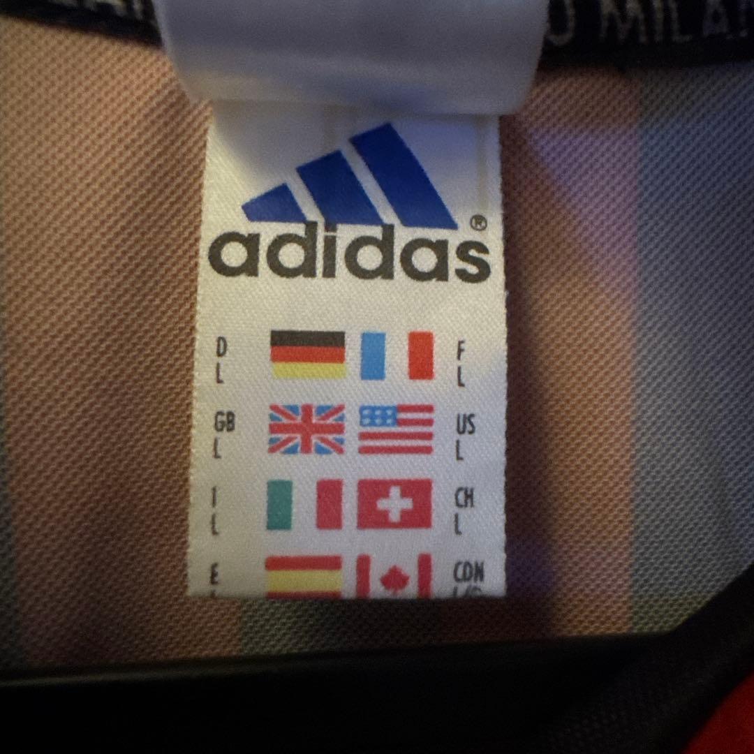 正規品 ACミラン adidas 100周年 ユニフォーム L