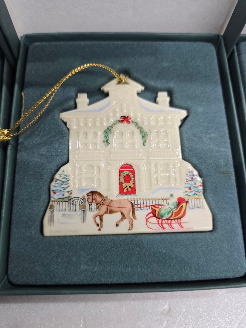 MT579 レノックス LENOX オーナメント クリスマスなど 3個セット