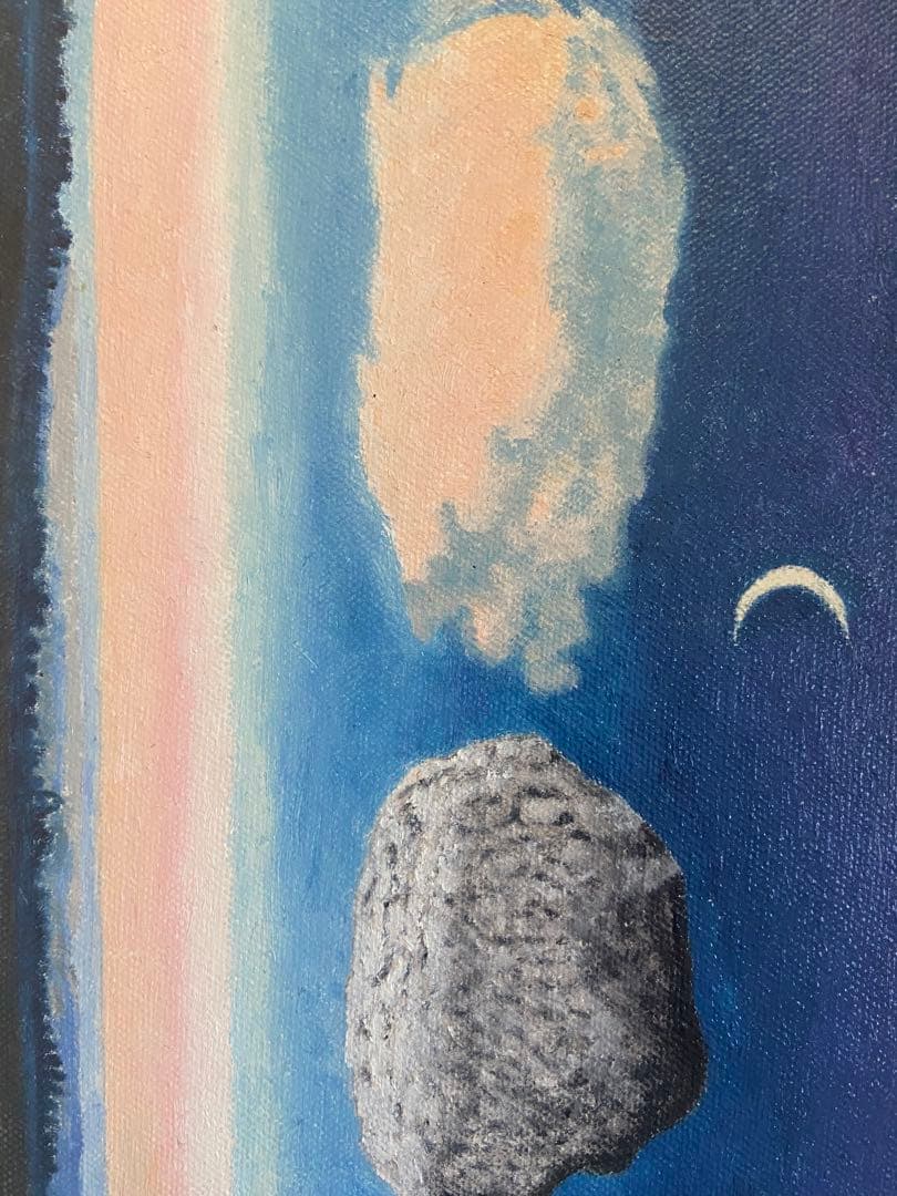 マグリット　肉筆手描きの油絵模写画　アルゴンヌの戦い