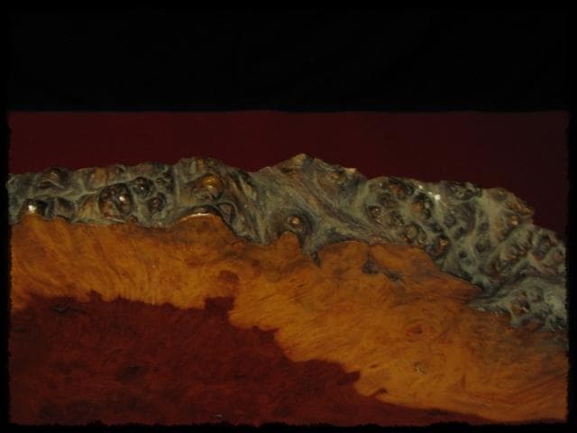 大型 花梨 玉杢 瘤 衝立 結界 置物 一枚板 天然木 間仕切 玄関飾 e58