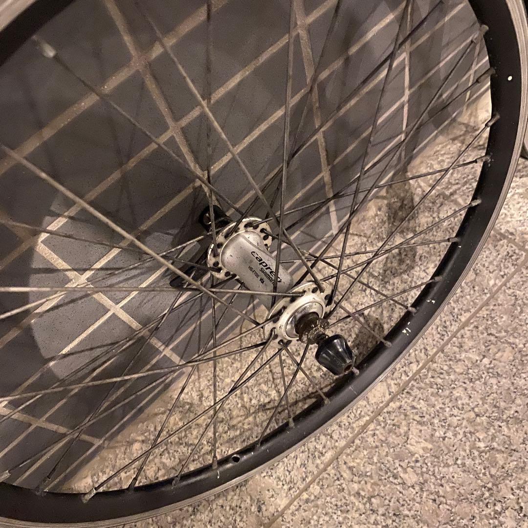 【中古良品！レア！】SHIMANO capreo 20インチ　ホイール カプレオ