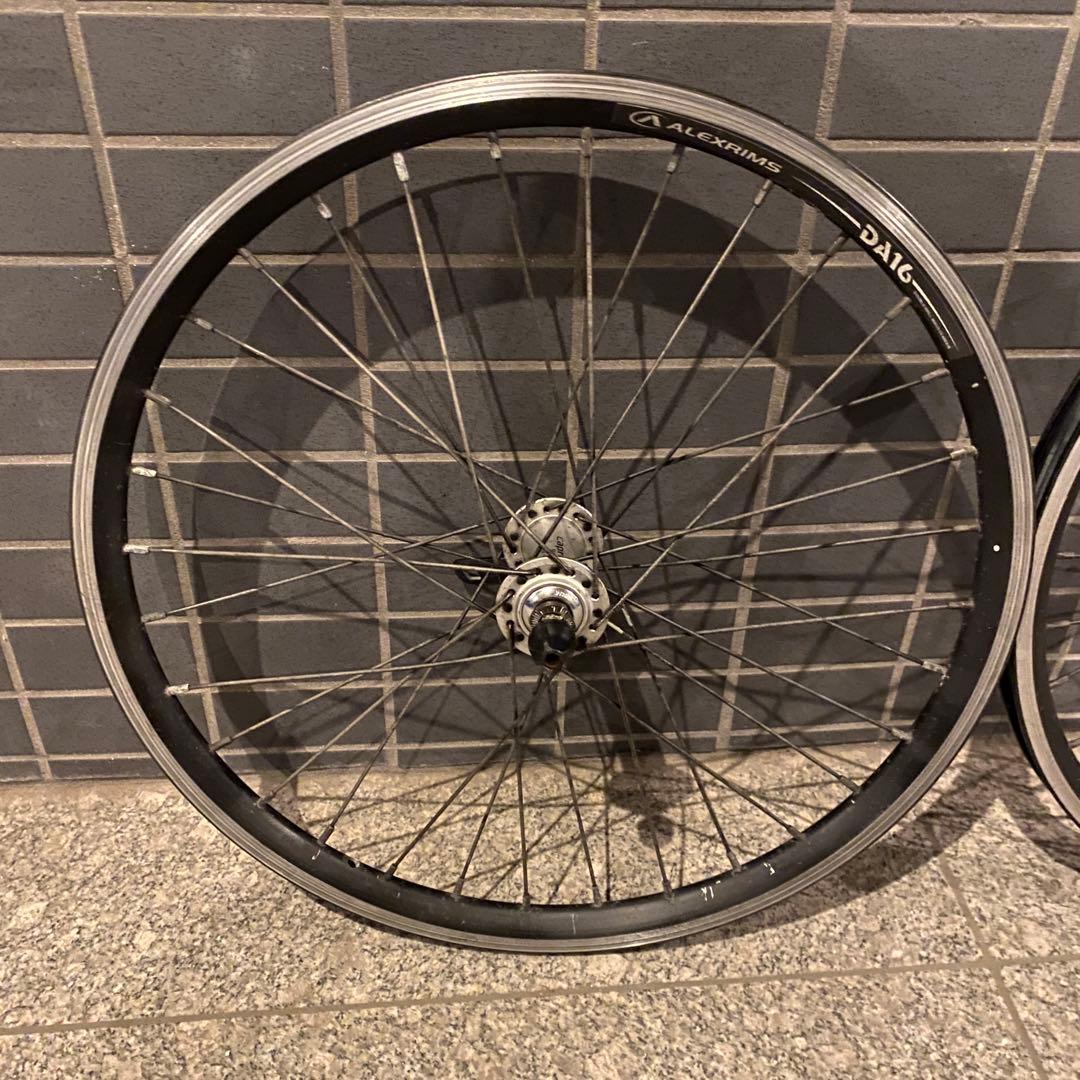 【中古良品！レア！】SHIMANO capreo 20インチ　ホイール カプレオ