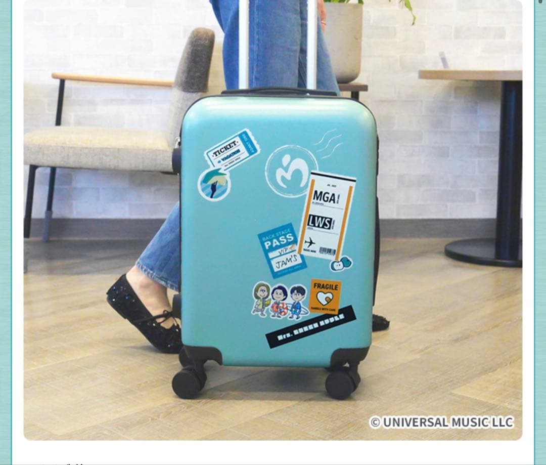 Mrs. GREEN APPLE キャリーケース LAWSONキャンペーン