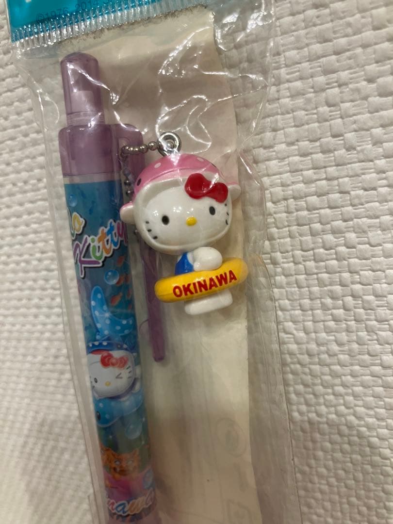 沖縄限定 ハローキティ シャープペンシル　ジンベエザメ水着キティ