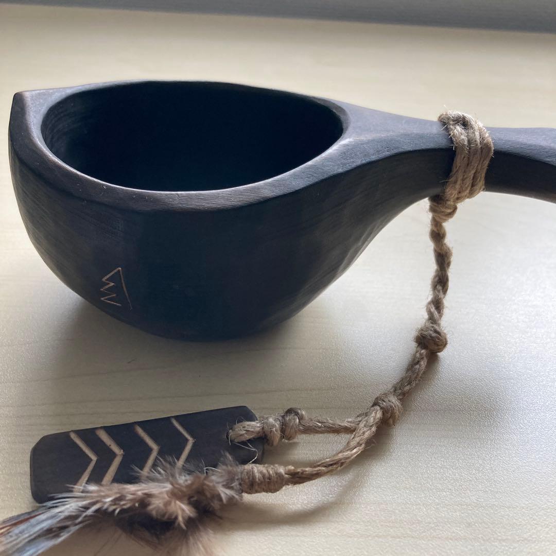 【新品】ソウルオブシベリア #1 ブラックペンダント　No.1813 ククサ