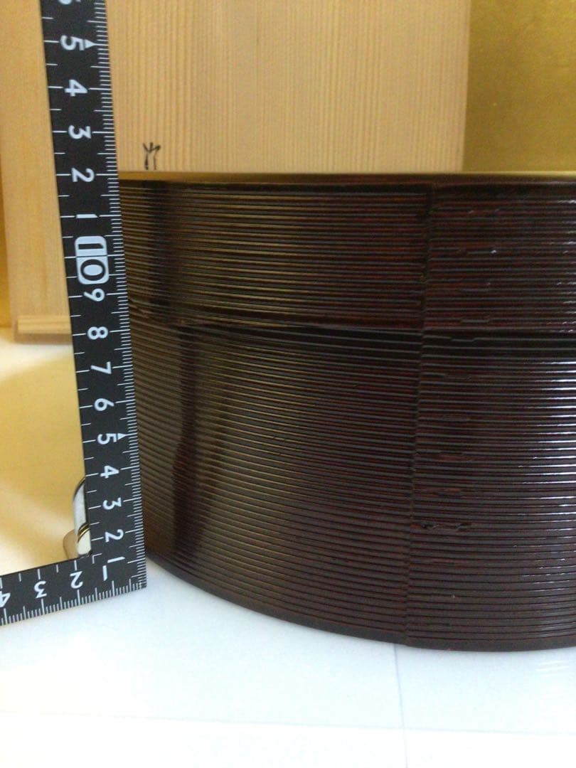 茶道具 表完 茶びつ 共箱付き