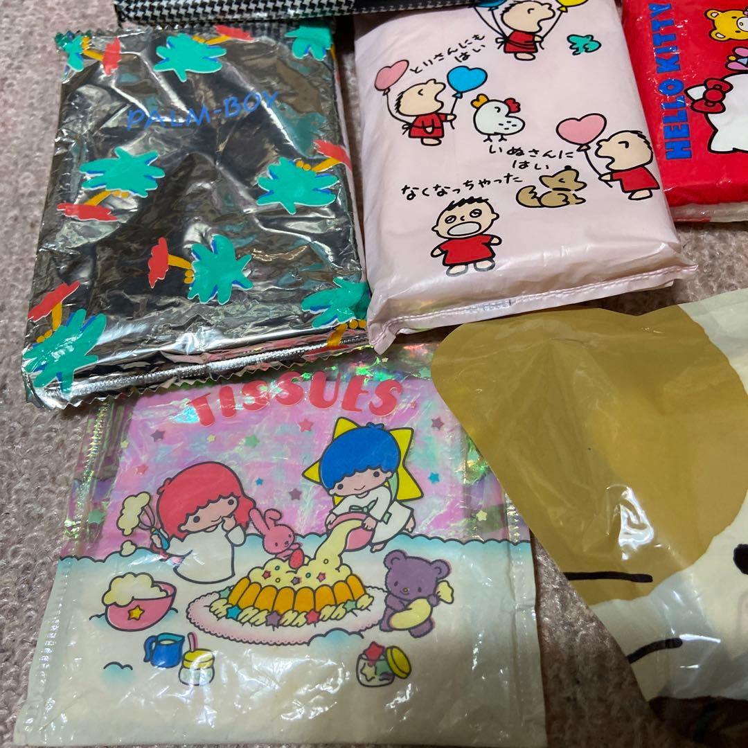 サンリオ♡レトロ　ポケットティッシュ　２4点セット