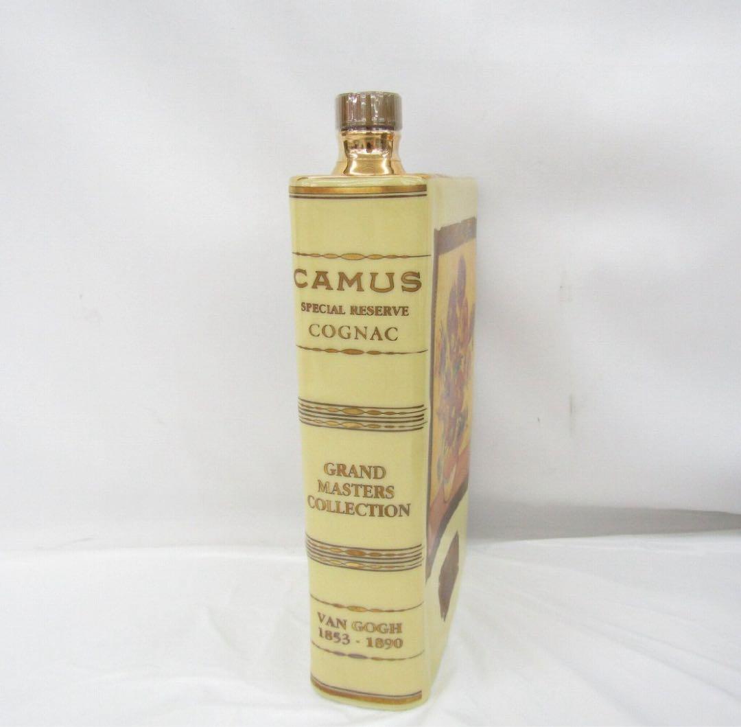 カミュ ブック ゴッホ ひまわり 陶器ボトル ブランデー 700ml 箱付き