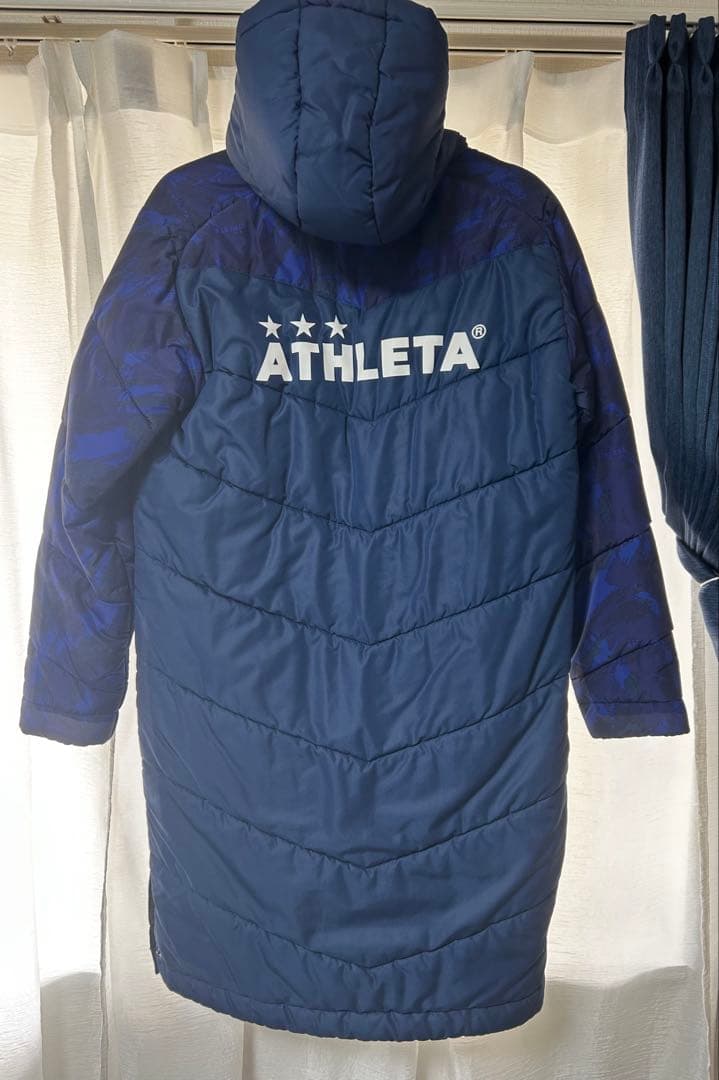 ATHLETA ベンチコート ネイビー 160cm