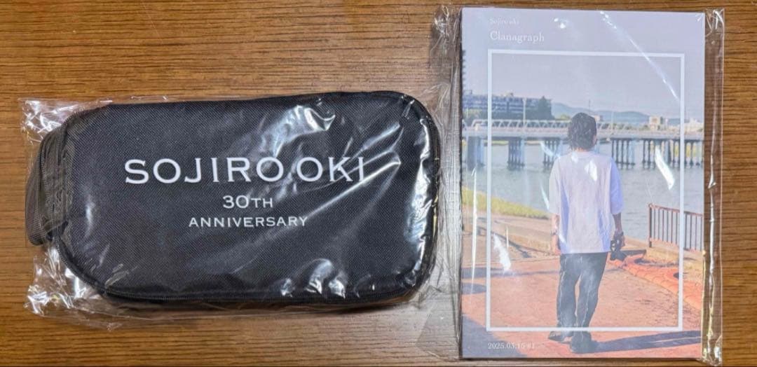 沖 聡次郎 誕生日グッズ 写真集＆ガジェットケース