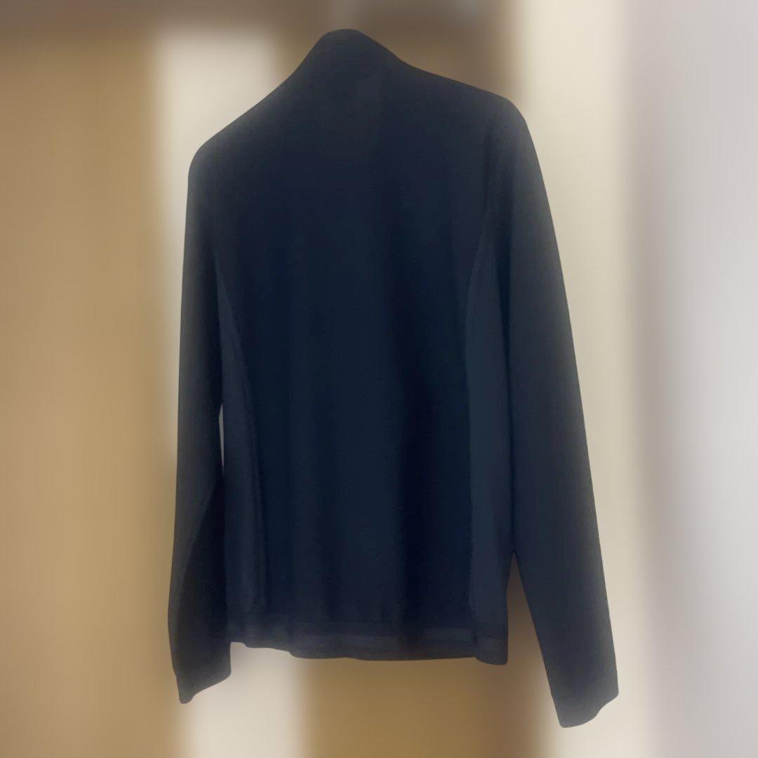 LANVIN SPORT ブラック ジップアップジャケット 38