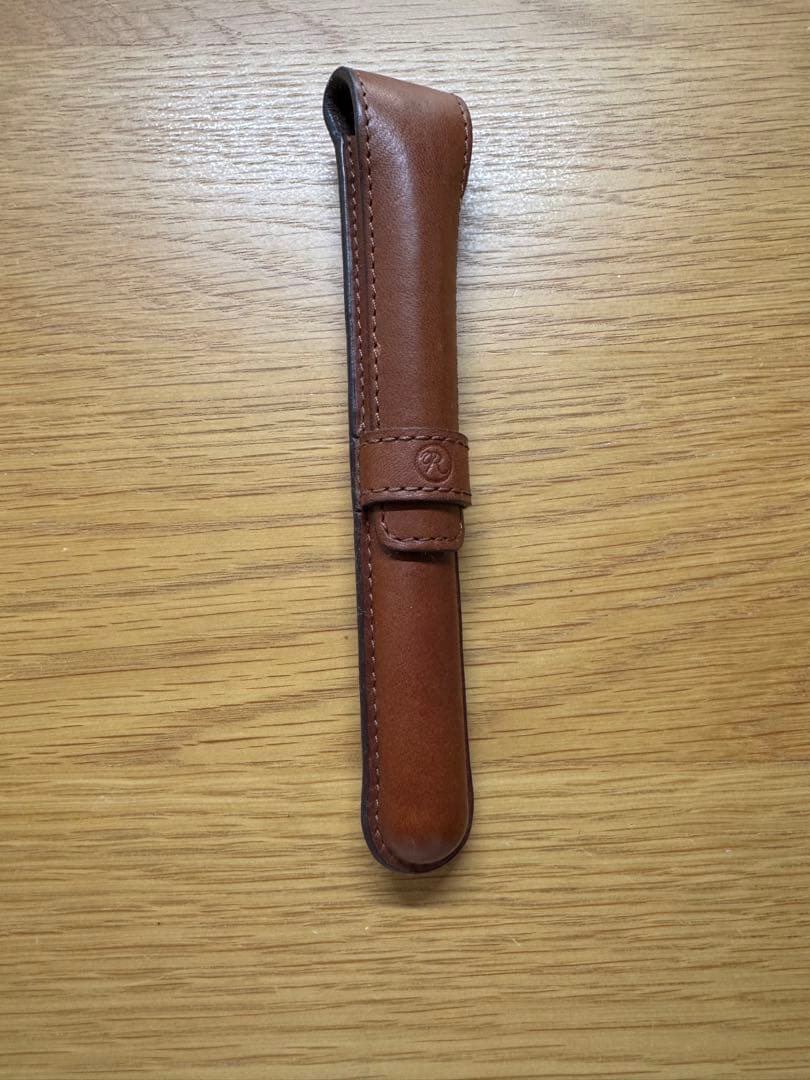 ロメオno.3 オーリックアンバー&専用レザーペンケース