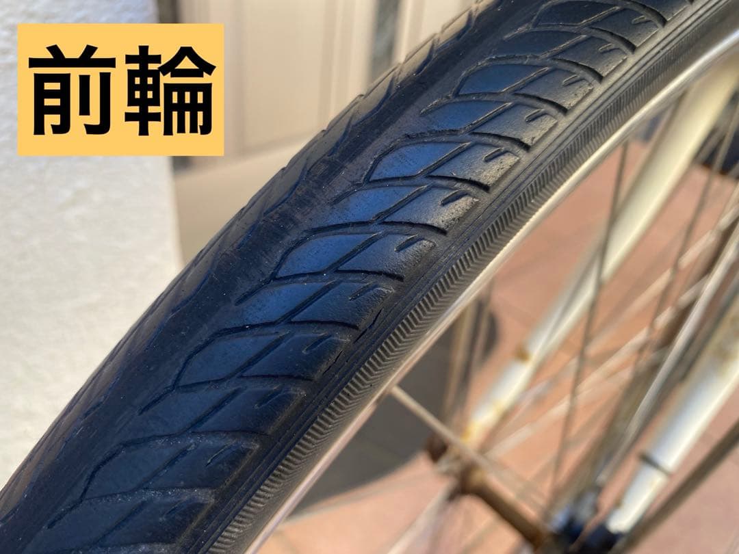 電動自転車　PAS CITY バッテリー、後輪廻り新品交換済み　指定地域無料配送