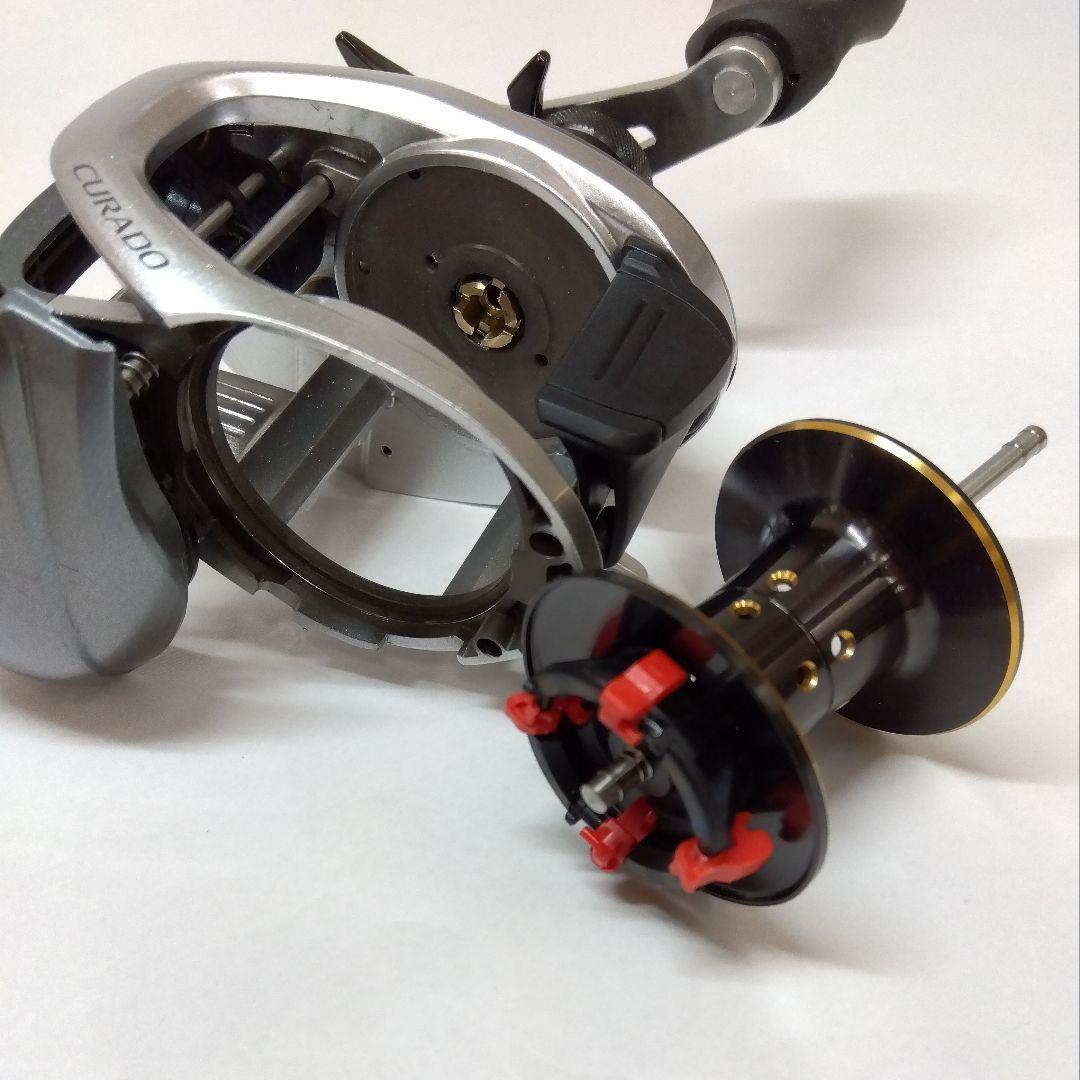 美品機関良好　シマノ SHIMANO　15 クラド 200HG　大型ハンドルノブ