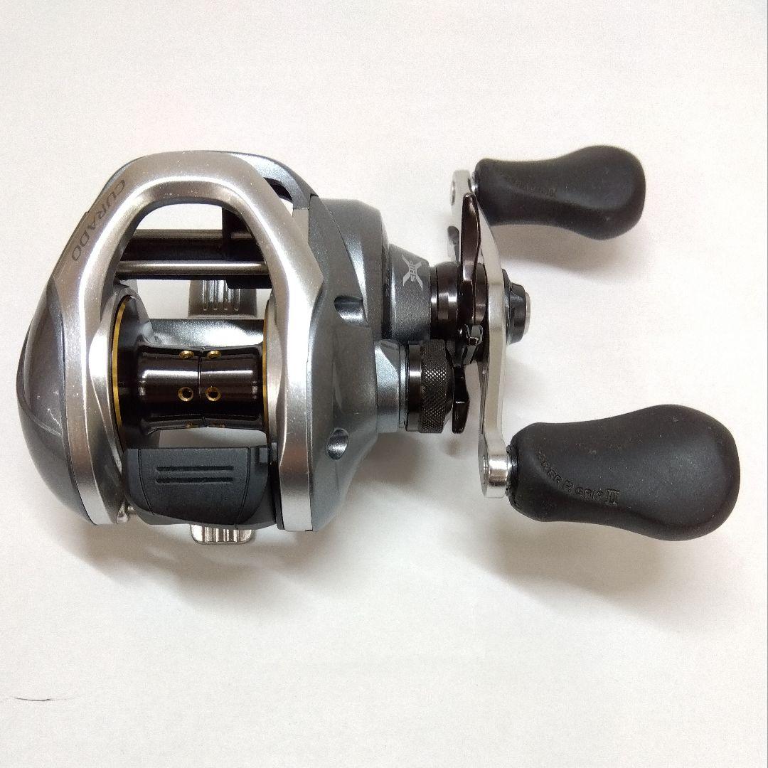 美品機関良好　シマノ SHIMANO　15 クラド 200HG　大型ハンドルノブ