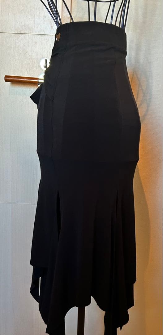 社交ダンス　M design ラテンスカート　　ブラック