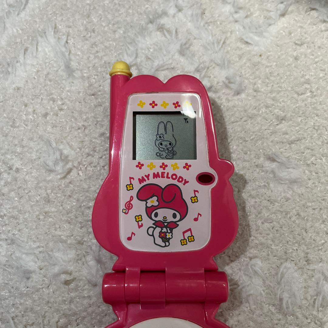 マイメロディ レトロ携帯電話型おもちゃ ピンク