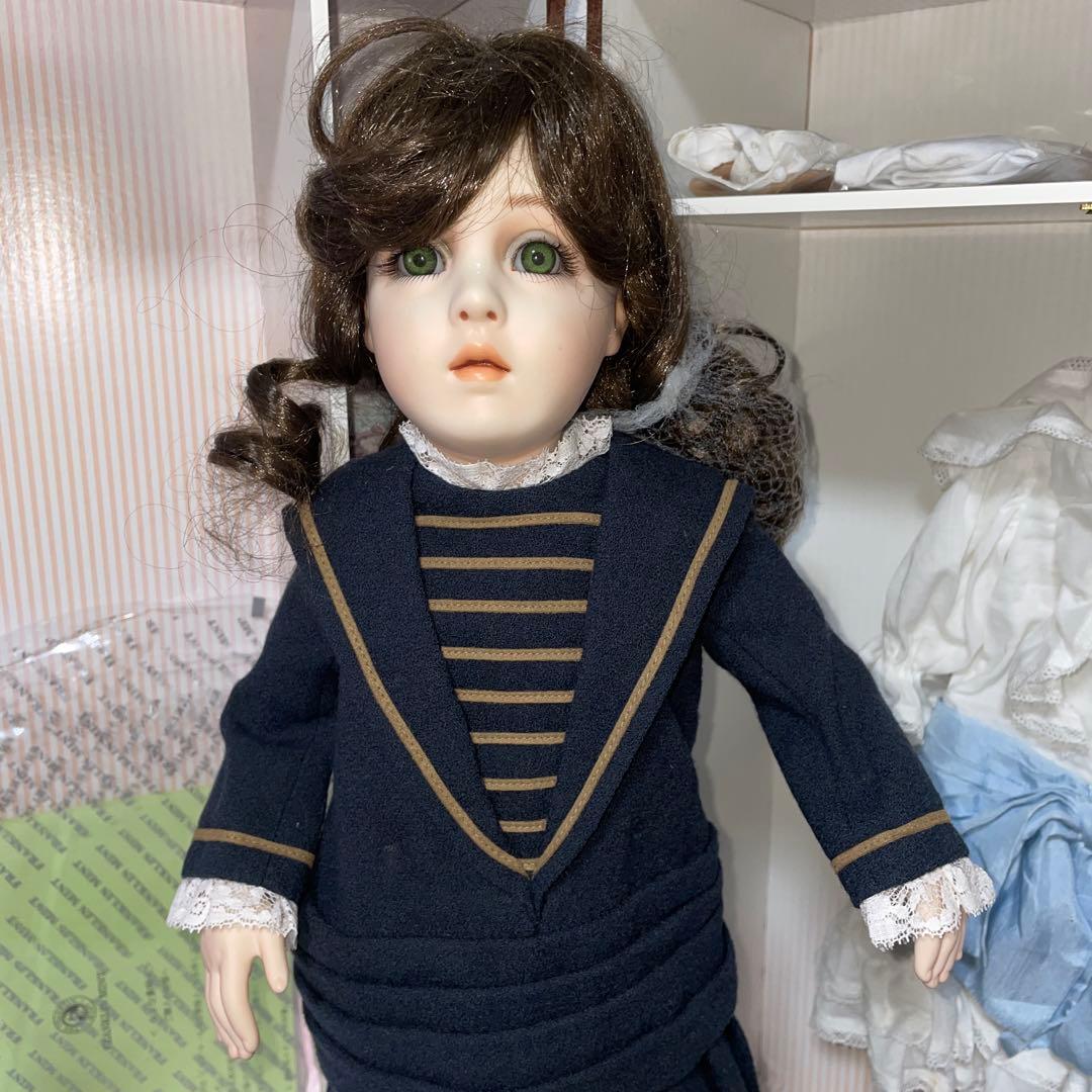 ビスクドール 小さな貴婦人　岡馬　勲　作　フランクリンミント