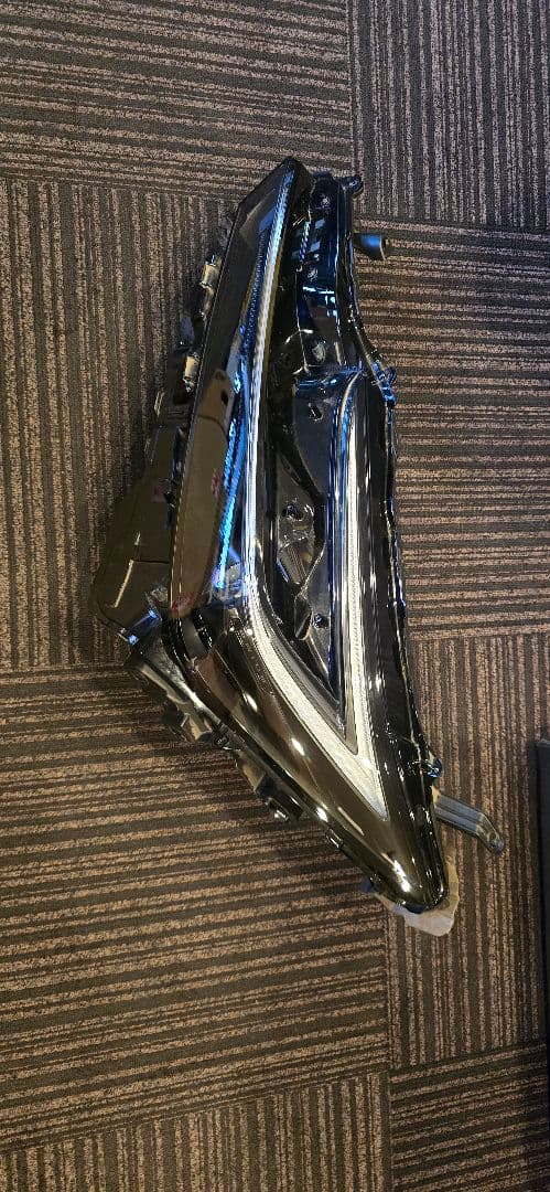 プリウス 60 Zグレード 助手席側 左 LEDヘッドライト ブラック 美品